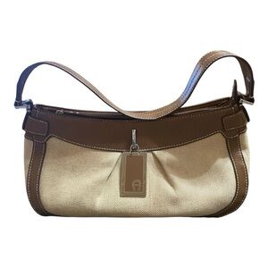 Etienne Aigner Tan and Brown Women's Bag